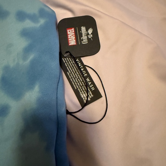 Civil Regime x Spiderman Venom Blue Tie Dye Hoodie Large OS - Picture 4 of 7